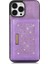 IPhone 13 Pro Max Moda Glitter Cüzdan Kılıf Koruyucu ile Uyumlu (Yurt Dışından) 5