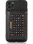 IPhone 11 Pro Max Moda Glitter Cüzdan Kılıf Koruyucu ile Uyumlu (Yurt Dışından) 2