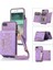 IPhone Se3/se2 Moda Glitter Cüzdan Durumda Rfıd Engelleme ile Uyumlu (Yurt Dışından) 1