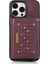 IPhone 15 Pro Max Moda Glitter Cüzdan Kılıf Koruyucu ile Uyumlu (Yurt Dışından) 4
