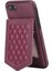 IPhone Se3/se2 Flip Case Cüzdan Durumda Rfıd Engelleme Ayna ile Uyumlu (Yurt Dışından) 2