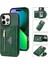IPhone 16 Pro Max Fermuarlı Cep Kılıfı Koruyucu Kapak Pu ile Uyumlu (Yurt Dışından) 5