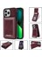 IPhone 14 Pro Flip Case Güçlü Manyetik Adsorpsiyon Rfıd ile Uyumlu (Yurt Dışından) 5