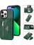 IPhone 16 Pro Max Fermuarlı Cep Kılıfı Manyetik Toka Pu ile Uyumlu (Yurt Dışından) 1