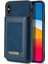 Güçlü Engelleme IPhone Xs Max Flip Case Kart Tutucu Rfıd ile Uyumlu (Yurt Dışından) 2