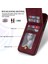 IPhone 13 Pro Max Flip Case Rfıd Engelleme Kickstand Kartı ile Uyumlu (Yurt Dışından) 2
