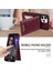 IPhone 13 Pro Max Flip Case Rfıd Engelleme Kickstand Kartı ile Uyumlu (Yurt Dışından) 3