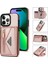 IPhone 15 Pro Max Fermuarlı Cebi Durumda Pu Deri Kapak ile Uyumlu (Yurt Dışından) 1