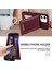 IPhone 12 Flip Case Rfıd Engelleme Kart Sahibinin Güçlü ile Uyumlu (Yurt Dışından) 3