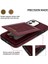 IPhone 12 Flip Case Rfıd Engelleme Kart Sahibinin Güçlü ile Uyumlu (Yurt Dışından) 4