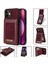 IPhone 12 Min Flip Case Güçlü Manyetik Adsorpsiyon Rfıd ile Uyumlu (Yurt Dışından) 4