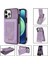IPhone 13 Pro Max Flip Case Rfıd Engelleme Kickstand Kartı ile Uyumlu (Yurt Dışından) 1