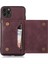IPhone 11 Pro Max Koruyucu Kılıf Flip Case Kart Tutucu ile Uyumlu (Yurt Dışından) 5