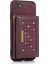 IPhone Se2/se3 Koruyucu Kılıf Flip Case Rfıd Engelleme ile Uyumlu (Yurt Dışından) 1