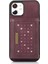 IPhone 12 Mini Koruyucu Kılıf Kart Tutucu Manyetik Kapak ile Uyumlu (Yurt Dışından) 1