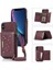IPhone Xs/x Moda Glitter Cüzdan Kılıf Flip Case Rfıd ile Uyumlu (Yurt Dışından) 1