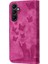 Galaxy A16 Kart Cep Kabartmalı Kelebek Kedi Için Flip Case (Yurt Dışından) 5