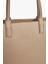 Kadın Logotape Tote Omuz Çanta - Açık Kahverengi 3