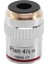 Mikroskop Planı Akromatik Objektif Lens 4x Biyolojik Metalurjik Mikroskop Objektifleri (Yurt Dışından) 3