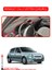 Renault Clio 2 Ustten Çukurlu Torpido Koruma Halısı - Kırmızı Kenar 1