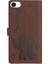IPhone 16E Premium Deri Üç Kart Yuvaları Kickstand Için Flip Case (Yurt Dışından) 5