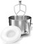 Kitchenaid Stand Mikseri Için 6qt Paslanmaz Çelik Mikser Kabı, Kase Kapağı Kapakları ve Çırpıcı Kürek Aparatı Yedek Parçası (Yurt Dışından) 1