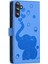 Galaxy A16 Üç Kart Yuvası Premium Deri Için Flip Case (Yurt Dışından) 4