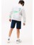 Erkek Çocuk All Over Baskılı Sweatshirt - Gri 3