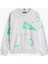 Erkek Çocuk All Over Baskılı Sweatshirt - Gri 5