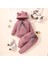 Bahar Sonbahar Çocuklar Pamuk Giyim Takım Elbise Bebek Kız Kızlar Kıyler Çocuklar Spor Hoodies Pantolon 2pcs/setler Fahion Yürümeye Başlayan Arkadaşlar: Pembe/çocuk Boyutu: 100 (Yurt Dışından) 1