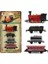 Diecast 1:60 Alaşım Oyuncak Araç Araçları Retro Steam Tren Geri Çekme Model Tren Çocuk Oyuncakları Erkek Hediyeleri Çocuk Doğum Günü Kilo: Kırmızı (Yurt Dışından) 1