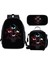 Ninja Kidz 3-Pcs Set Çocuk Okulu Sırt Çantası Omuz Çantası Kalem Çantaları ile Erkek Kızlar Için Okul Torbaları En Iyi Hediye Rolor: 8 (Yurt Dışından) 1