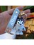 Karikatür Bluey Ailesi Bluey Bingo Keychain Hediyeler Yaratıcı Çizgi Film Köpek Keychain ve Arkadaşları Çocuk Sırt Çantası Kolye Renk: Stil C (Yurt Dışından) 1