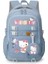 Hello Kitty Sırt Çantası Kadınlar Için Genç Kız Çocuk Çocuk Okulu Kitap Çantaları Tatlı Yumuşak Seyahat Sırt Çantası Mochila Escolar Renk: Resim Renk (Yurt Dışından) 1