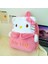 Kawaii Sanrio Kuromi Hello Kitty Cinnamoroll Yumuşak Peluş Sırt Çantası Sevimli Benim Melodi Pompom Purin Büyük Kapasite Okul Çantaları Kız Renk: Hello Kitty/boyut: 38X36CM (Yurt Dışından) 1