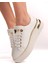 Kuum London K732559 Kadın Monogram Desenli Yüksek Taban Sneaker Ayakkabı 1