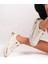 Kuum London K732559 Kadın Monogram Desenli Yüksek Taban Sneaker Ayakkabı 4