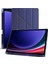 Samsung Galaxy X610 Tab S9 Fe Plus 12.4 Kılıf Kalemlikli Mars Tablet Kılıfı - Lacivert Svlrs 4