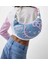 Sanrio Hello Kitty Ilkbahar ve Yaz Yeni Büyük Kapasiteli Denim Koltuk Çantası Hellokitty Sevimli Retro Omuz Messenger Çantası Kadın Hediye Kilo: Hello Kitty (Yurt Dışından) 1