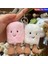 Jelly Fun Marshmallow Keychain Pamuk Şeker Iki Ton Sevimli Yumuşak Iki Ton Anahtar Çanta Çanta Aksesuarları Bebek Kolye Hediye Saklığı: Yaklaşık 15CM (Yurt Dışından) 1
