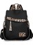 Leopar Baskı Şık Çok Fonksiyonlu Lüks Lüks Backpack Kadınlar Rahat Püsküller Büyük Kapasite Sırt Çantası Önleyici Hırsızlık Tasarımcısı Naylon Bagcolor: Khaki (Yurt Dışından) 1