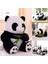 9cm 9/10/12/16CM Yüksek Kaliteli Güzel Süper Sevimli Doldurulmuş Çocuk Hayvan Yumuşak Peluş Panda Hediye Mevcut Bebek Oyuncak (Yurt Dışından) 2