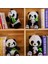 9cm 9/10/12/16CM Yüksek Kaliteli Güzel Süper Sevimli Doldurulmuş Çocuk Hayvan Yumuşak Peluş Panda Hediye Mevcut Bebek Oyuncak (Yurt Dışından) 4