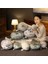 Köpek Kolye Sevimli Şişman Deniz Aslanı Peluş Oyuncaklar 3D Yenilik Atmak Yastıklar Dev Yumuşak Mühür Dolması Peluş Uyku Yastıkları Ev Bebek Hediye Kız Arkadaşlar (Yurt Dışından) 3