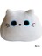 Beyaz Kawaii Siyah Kedi Yaklaşık 8 cm Yastık Peluş Oyuncak Bebekler Sevimli Sevimli Yüksek Kaliteli Hediyeler Erkek Kız Arkadaşlar Için Süslemeleri Çocuk (Yurt Dışından) 1
