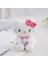 Bir Sanrio Hello Kitty 15 cm Anahtarlık Peluş Kawaii Kediler Peluş Bebek Doldurulmuş Hayvan Oyuncak Süper Sevimli Pembe Yastık Hediyeler Kolye Çocuklar Için (Yurt Dışından) 5