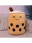Bir Boba Peluş 9.8 Inç Kawaii Peluşlar Kabarcık Çay Sevimli Yastık Yumuşak Kahverengi Süt Çay Doldurulmuş Hayvan Çocuklar Için/kızlar/erkekler (Yurt Dışından) 5