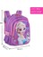 Dondurulmuş Anaokulu Schoolbag Karikatür Elsa Backpack Moda Erkek Kız Kızlar Bebek Okul Çabası Dondurulmuş Seyahat Bagaj Omuz Bagcolor: Mor/boyut: L (Yurt Dışından) 1
