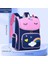 Yeni Ilköğretim Okulu Öğrencileri Schoolbag Omuzlar Sırt Çantası 6-12 Yaşında Bir, Iki, Üç, Dört, Beş, Altı Sınıf Su Geçirmez Lecolor: Lacivert Trompet (Yurt Dışından) 1