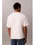 Erkek Ss Center Chain Stitch 116 T-Shirt - Beyaz 5